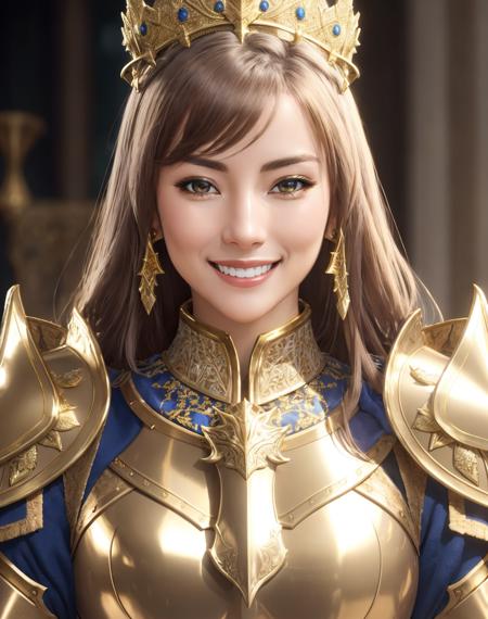 02855-2525821238-Masterpiece, absurdres, fine detail, HDR,highly detailed armor with gold plating, shiny armor, photorealistic,smiling, excited,,.png